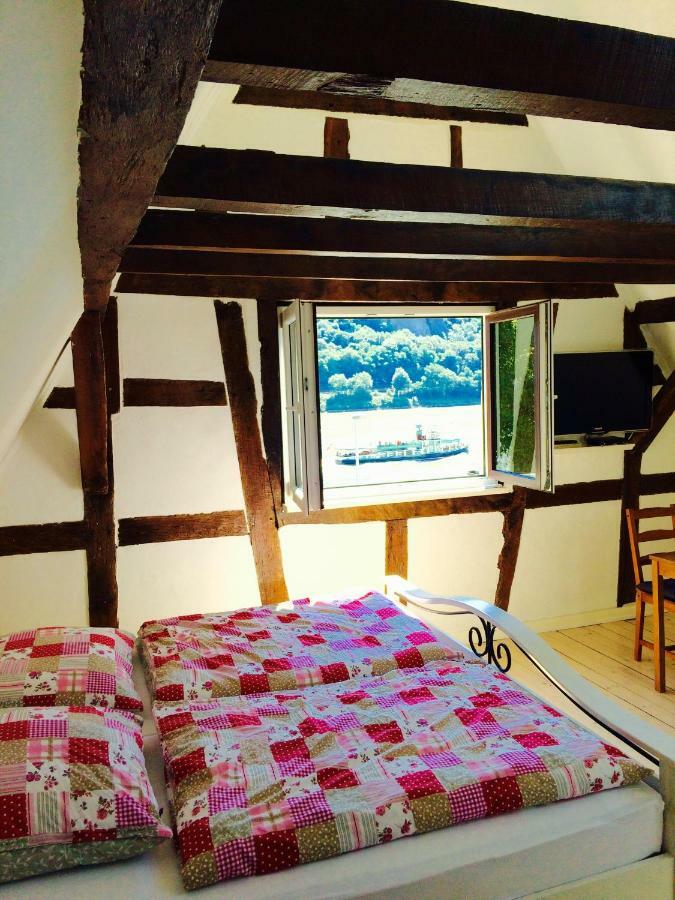 Haus Am Ufer Mit Rheinpanoramablick Apartment โคเบลนซ์ ภายนอก รูปภาพ